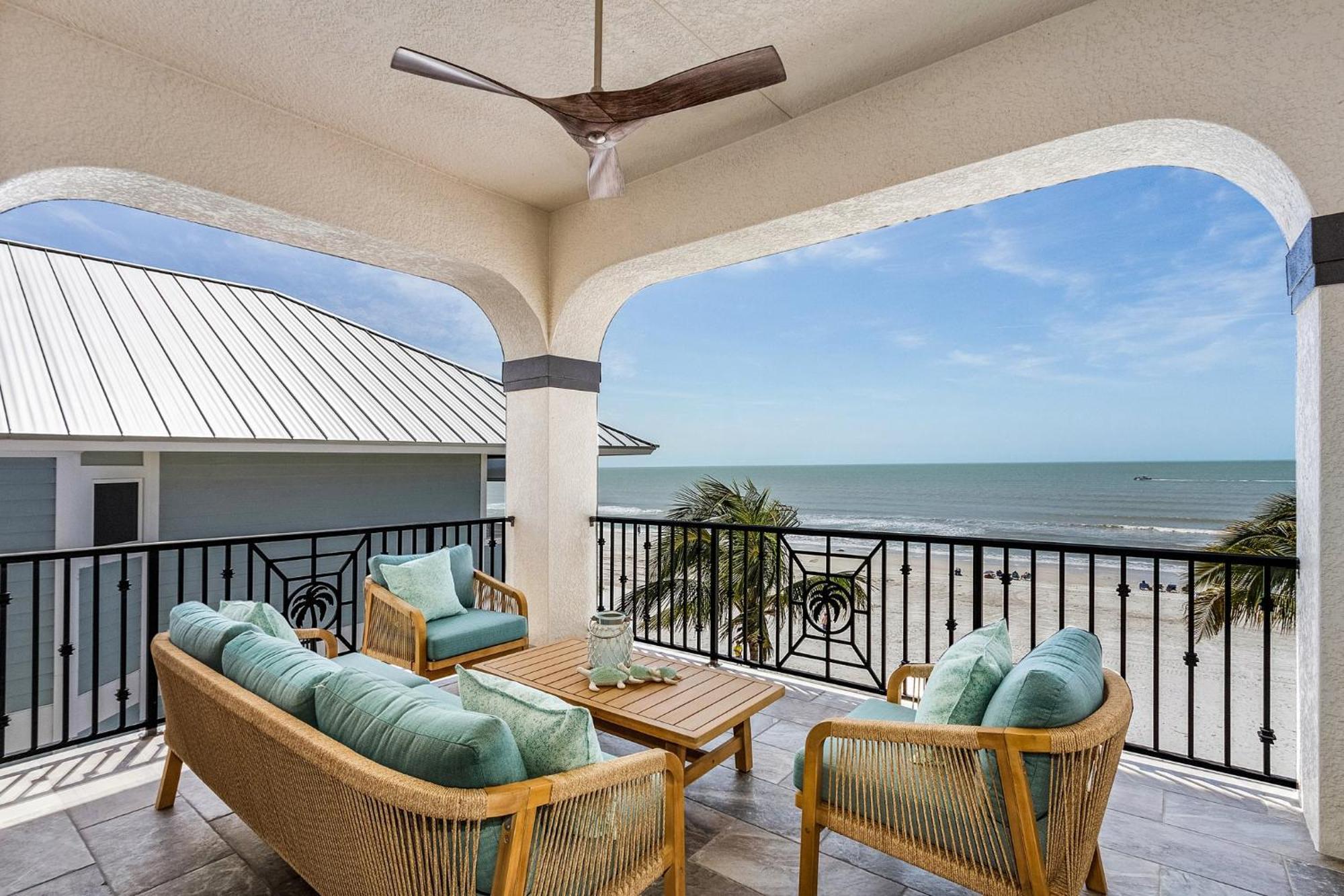 Gulf-Front 10Br Estate: Private Pools, Spas, Views Villa Fort Myers Beach Luaran gambar